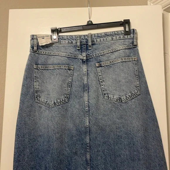 We The Free Indigo Denim Skirt - Picture 4 of 5